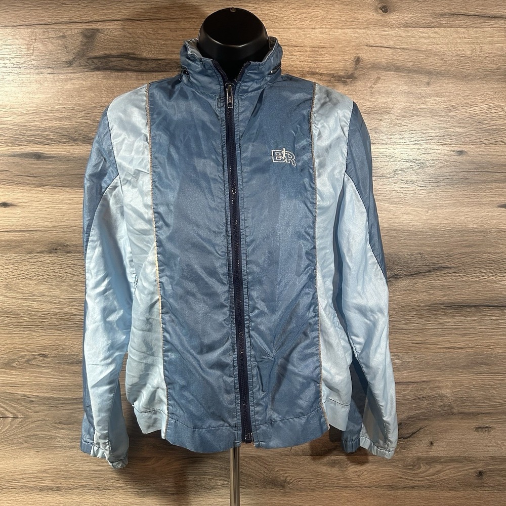 Bill Rodgers Womens Vintage 80s Windbreaker Size Small‎ Track Jacket Retro